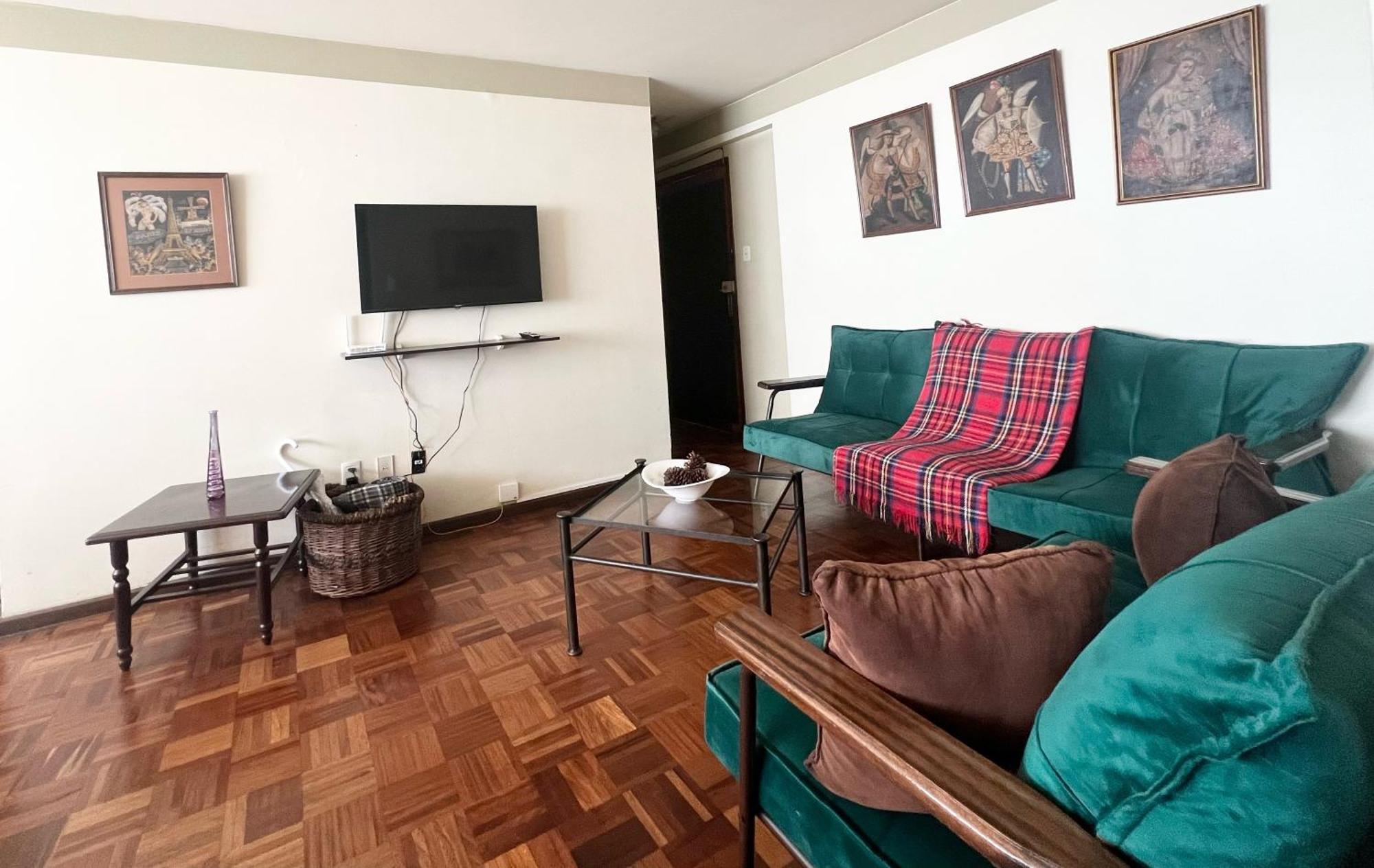 Appartamento Departamento Acogedor En La Mejor Zona De La Paz Esterno foto